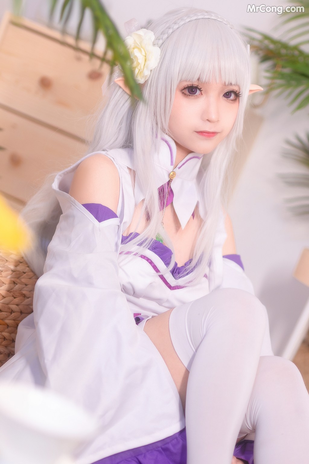 Coser@蠢沫沫 (chunmomo) Vol.004: 艾米利亚 (46 photos) – Page 4