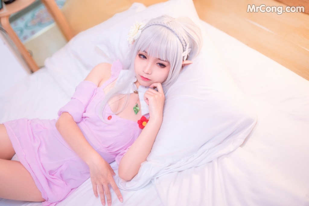 Coser@蠢沫沫 (chunmomo) Vol.005: 艾米莉亚的睡衣 (40 photos) – Page 3