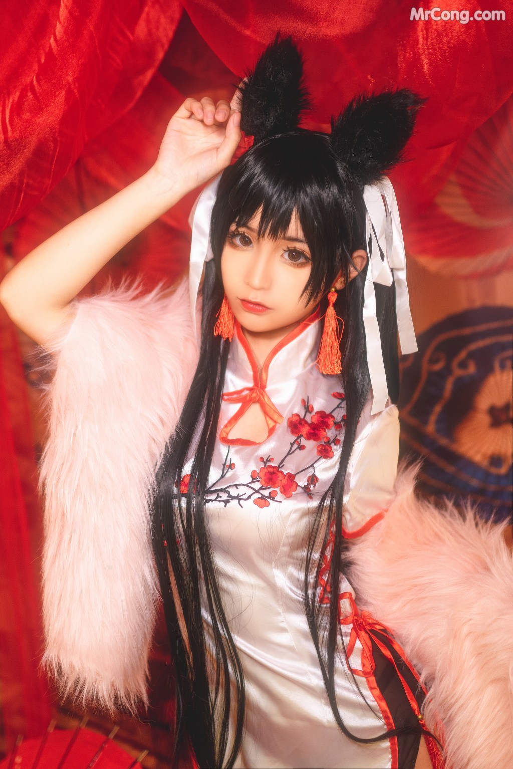 Coser@蠢沫沫 (chunmomo) Vol.006: 爱宕旗袍 (40 photos)