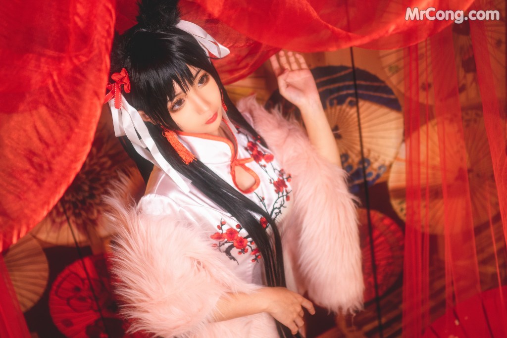 Coser@蠢沫沫 (chunmomo) Vol.006: 爱宕旗袍 (40 photos)