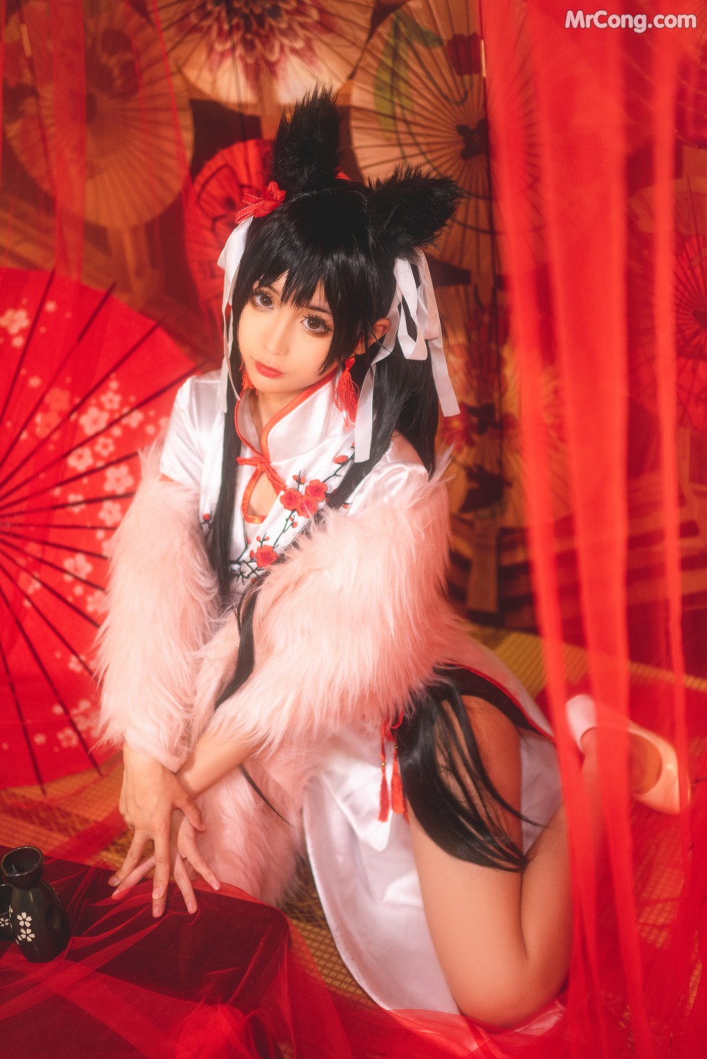 Coser@蠢沫沫 (chunmomo) Vol.006: 爱宕旗袍 (40 photos)