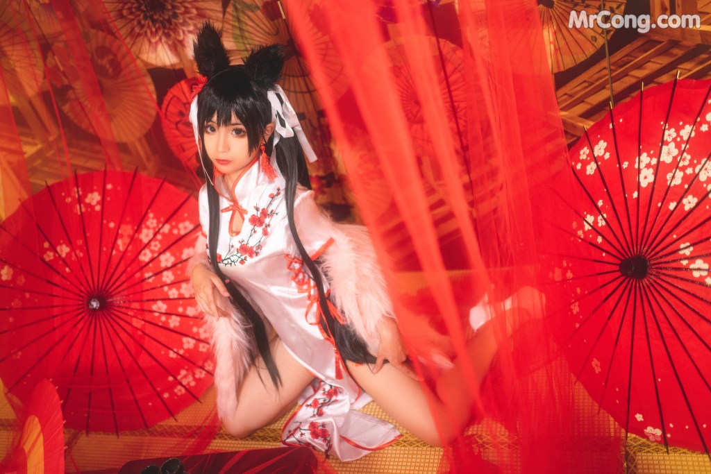 Coser@蠢沫沫 (chunmomo) Vol.006: 爱宕旗袍 (40 photos)