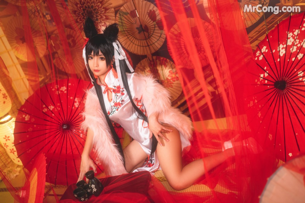 Coser@蠢沫沫 (chunmomo) Vol.006: 爱宕旗袍 (40 photos)
