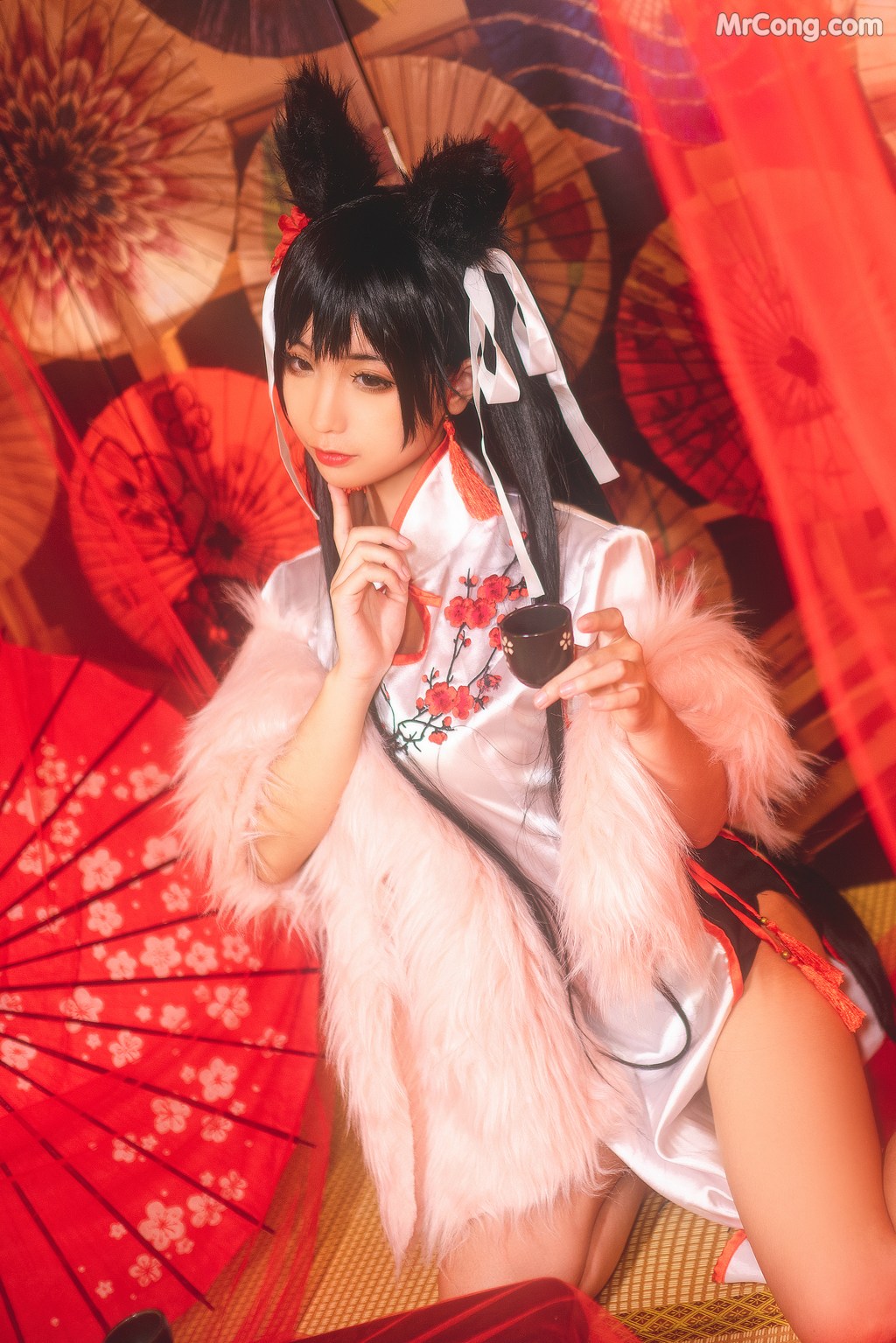 Coser@蠢沫沫 (chunmomo) Vol.006: 爱宕旗袍 (40 photos)