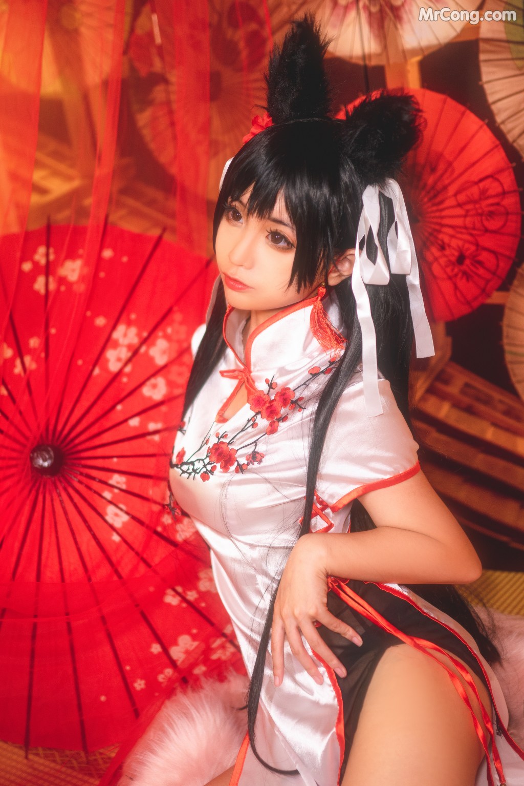 Coser@蠢沫沫 (chunmomo) Vol.006: 爱宕旗袍 (40 photos)