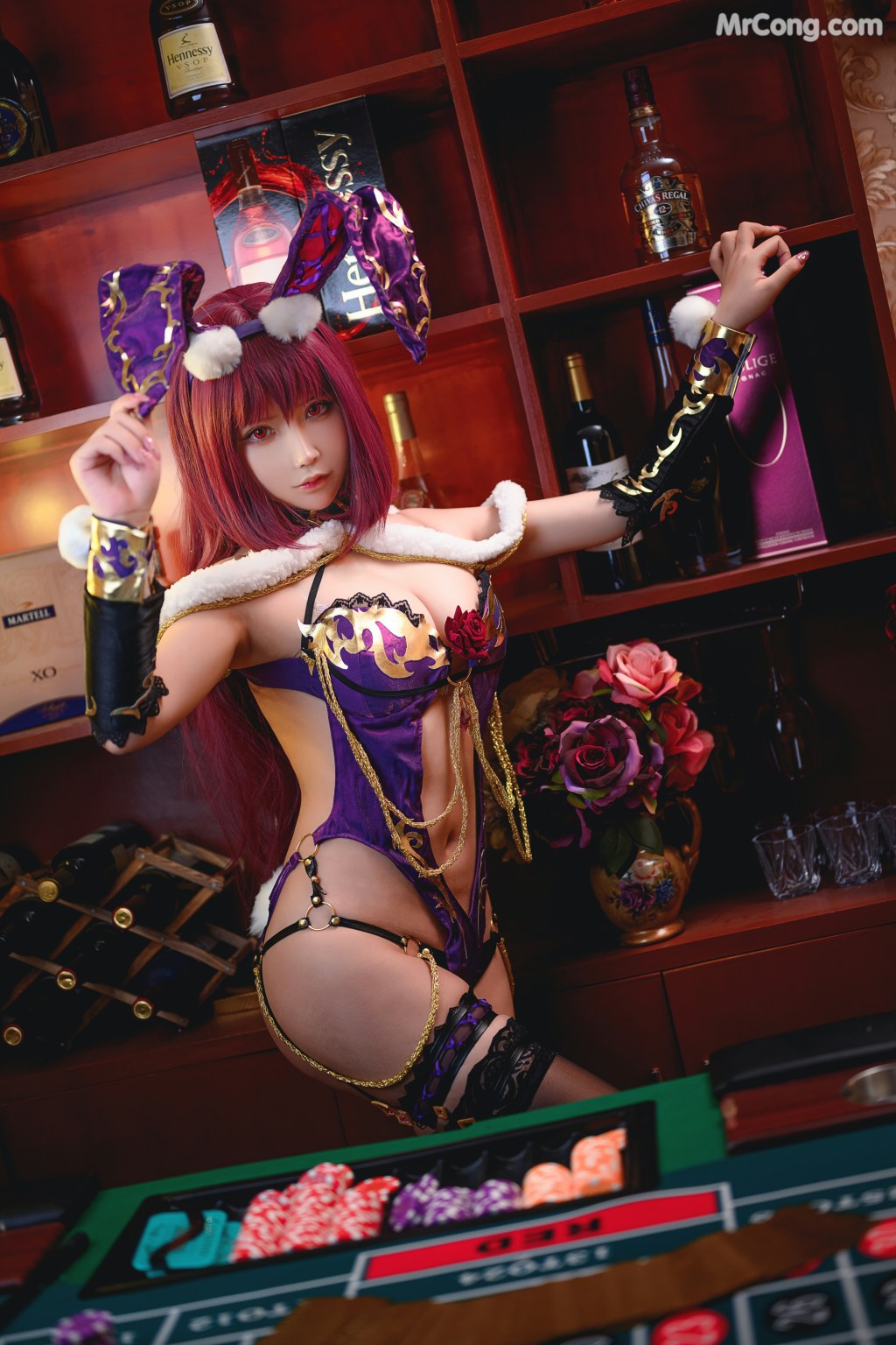 Coser@抱走莫子aa Vol.040: 斯卡哈兔女郎 (51 photos)