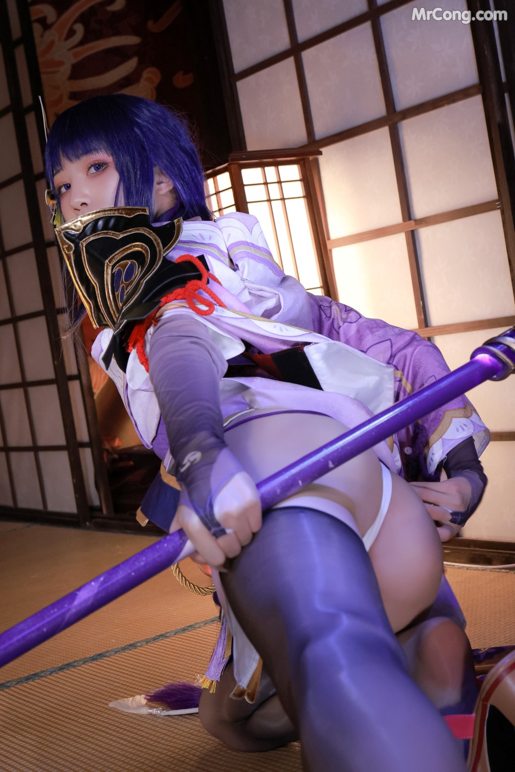 Coser@水淼aqua Vol.110: 雷电将军 (130 photos)