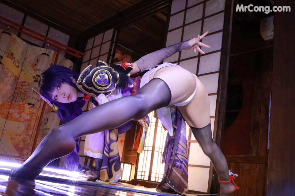 Coser@水淼aqua Vol.110: 雷电将军 (130 photos)