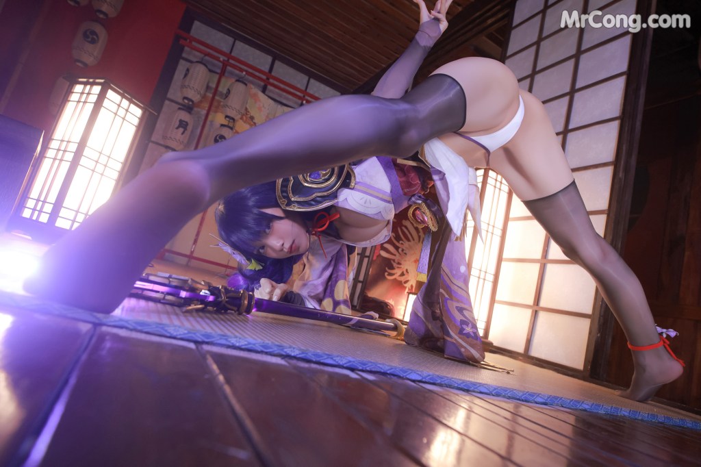 Coser@水淼aqua Vol.110: 雷电将军 (130 photos)