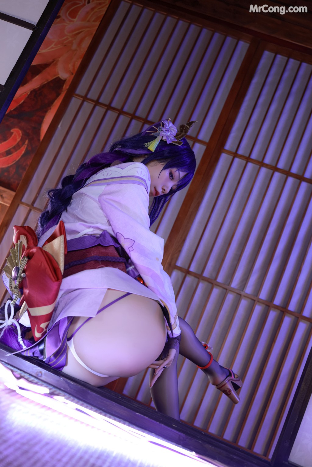 Coser@水淼aqua Vol.110: 雷电将军 (130 photos) – Page 4