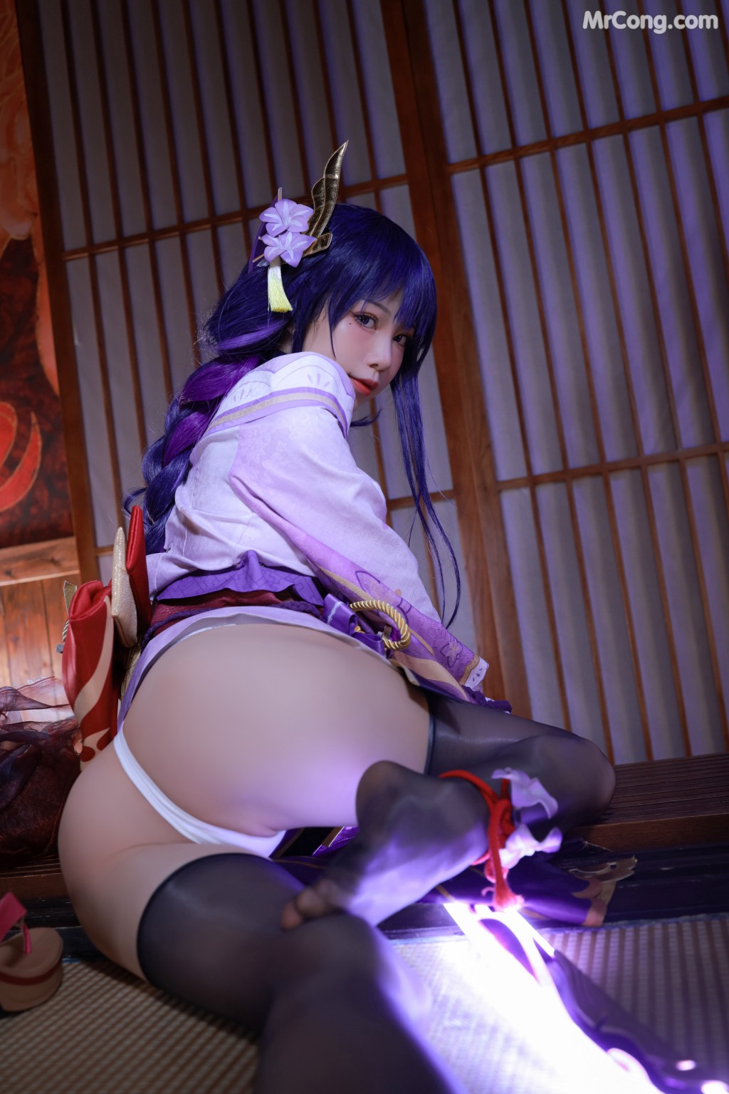 Coser@水淼aqua Vol.110: 雷电将军 (130 photos) – Page 5