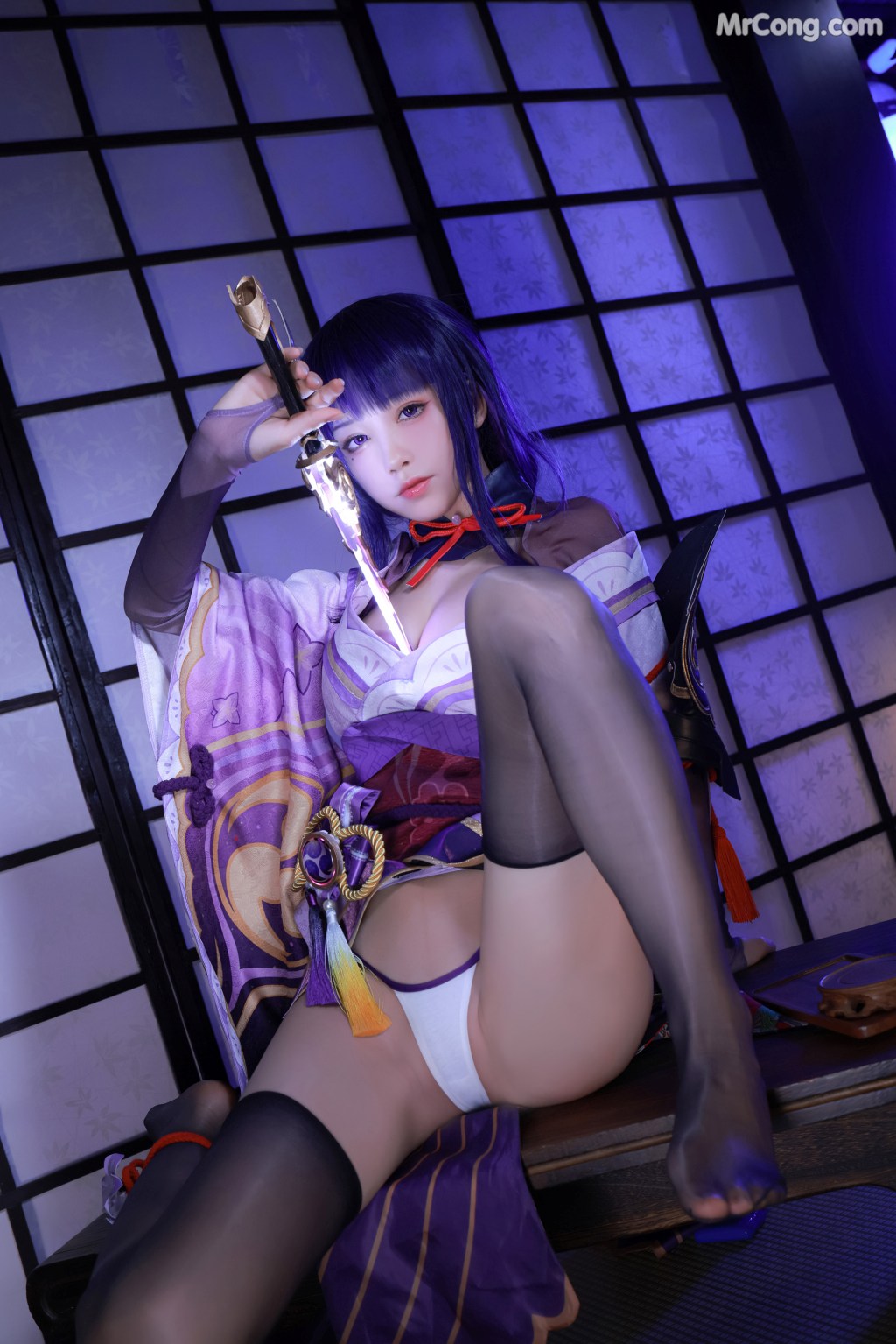 Coser@水淼aqua Vol.110: 雷电将军 (130 photos) – Page 5