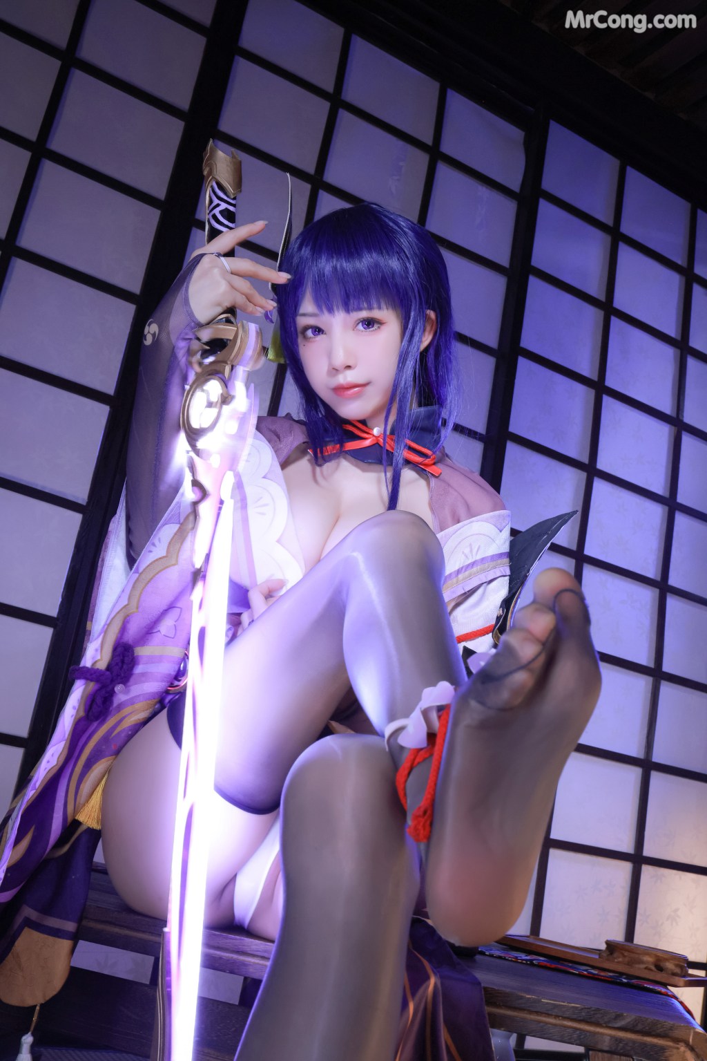 Coser@水淼aqua Vol.110: 雷电将军 (130 photos) – Page 7
