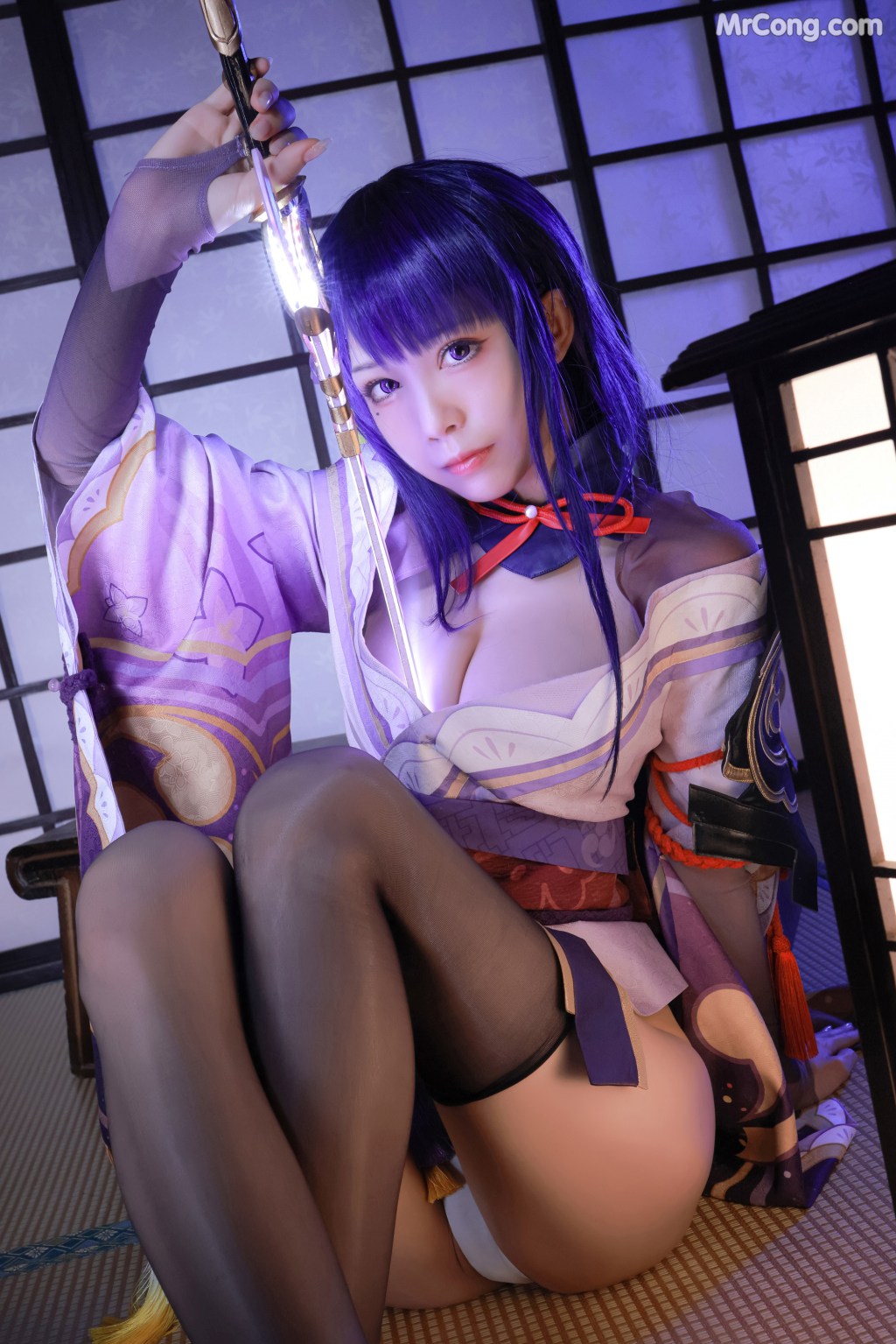 Coser@水淼aqua Vol.110: 雷电将军 (130 photos) – Page 8