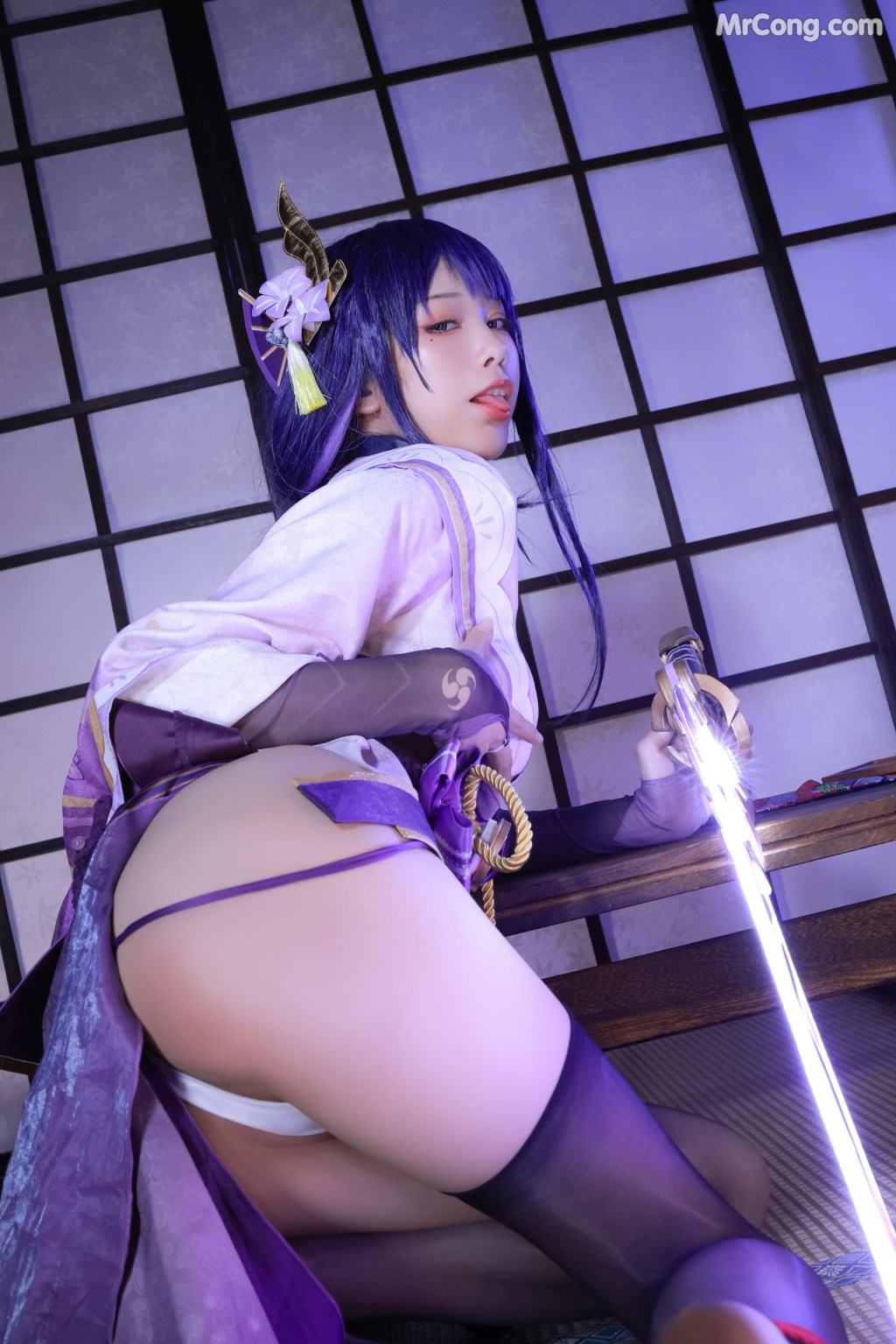 Coser@水淼aqua Vol.110: 雷电将军 (130 photos) – Page 8