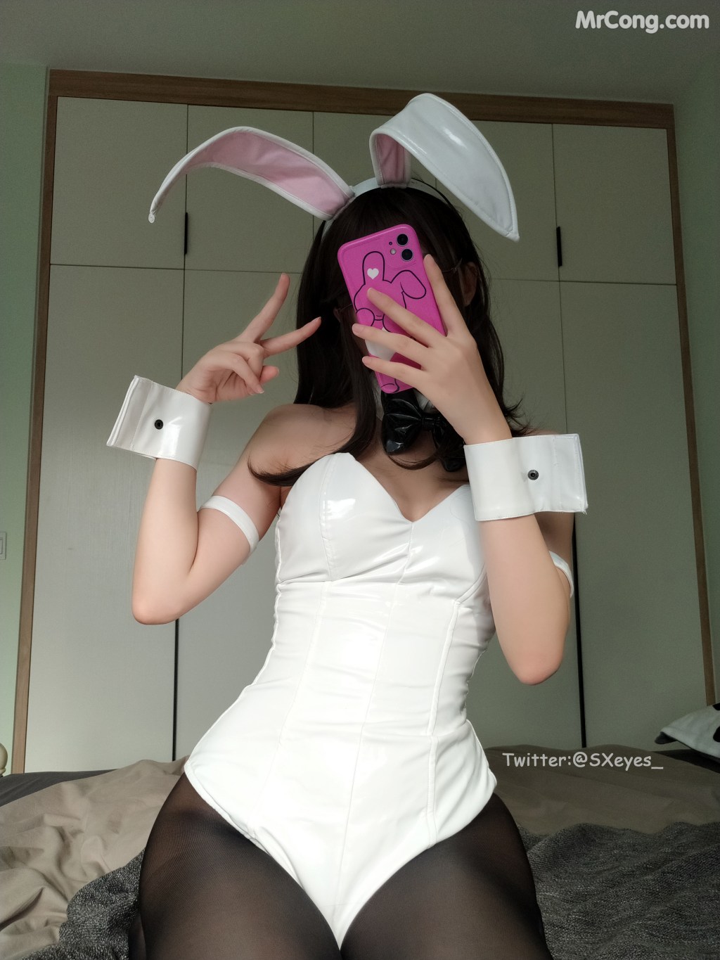 Coser@眼酱大魔王w Album #58: 黑丝兔女郎 (25 photos) – Page 3