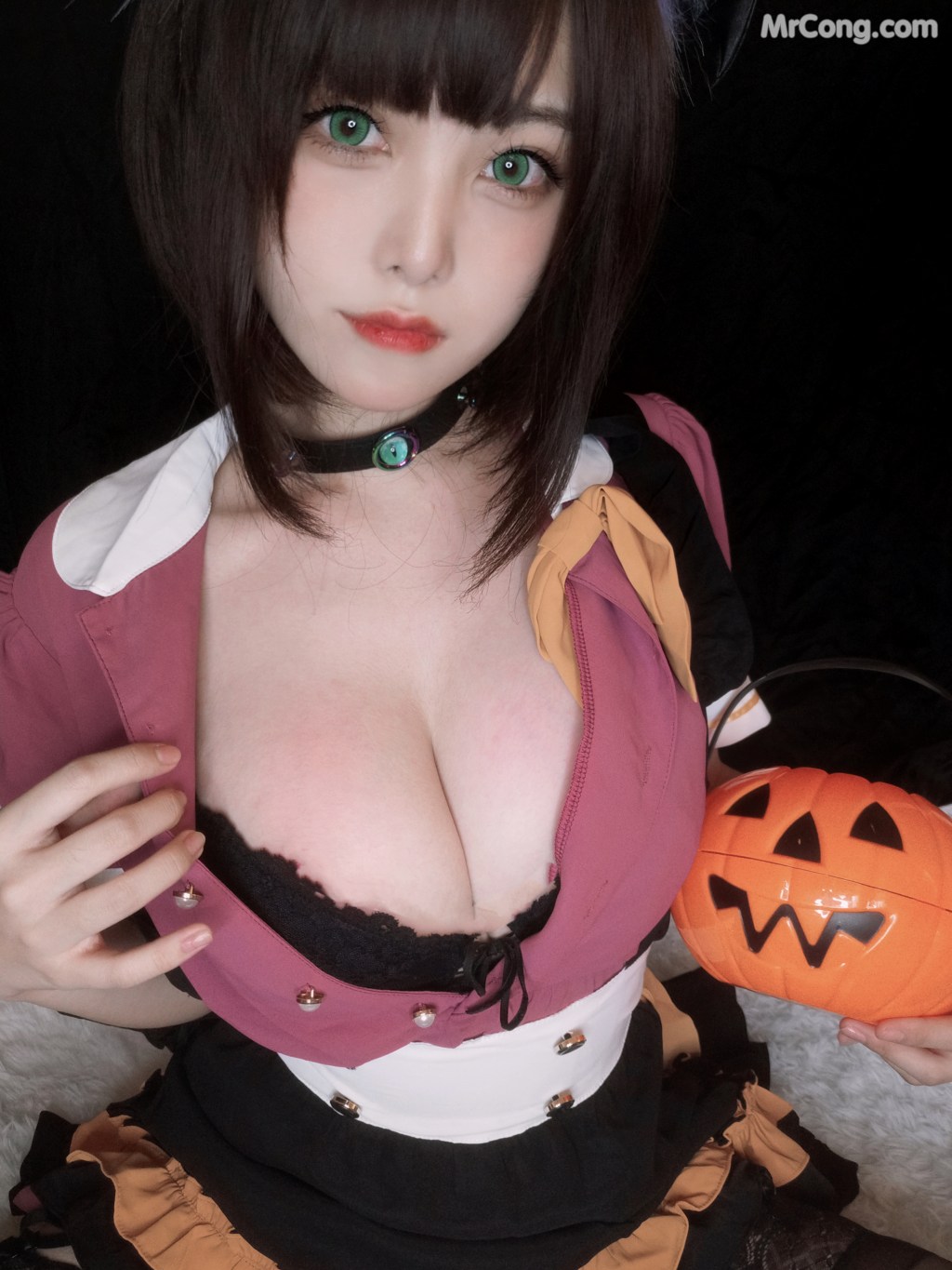 Coser@蜜汁猫裘 Vol.078: 万圣节 (27 photos)