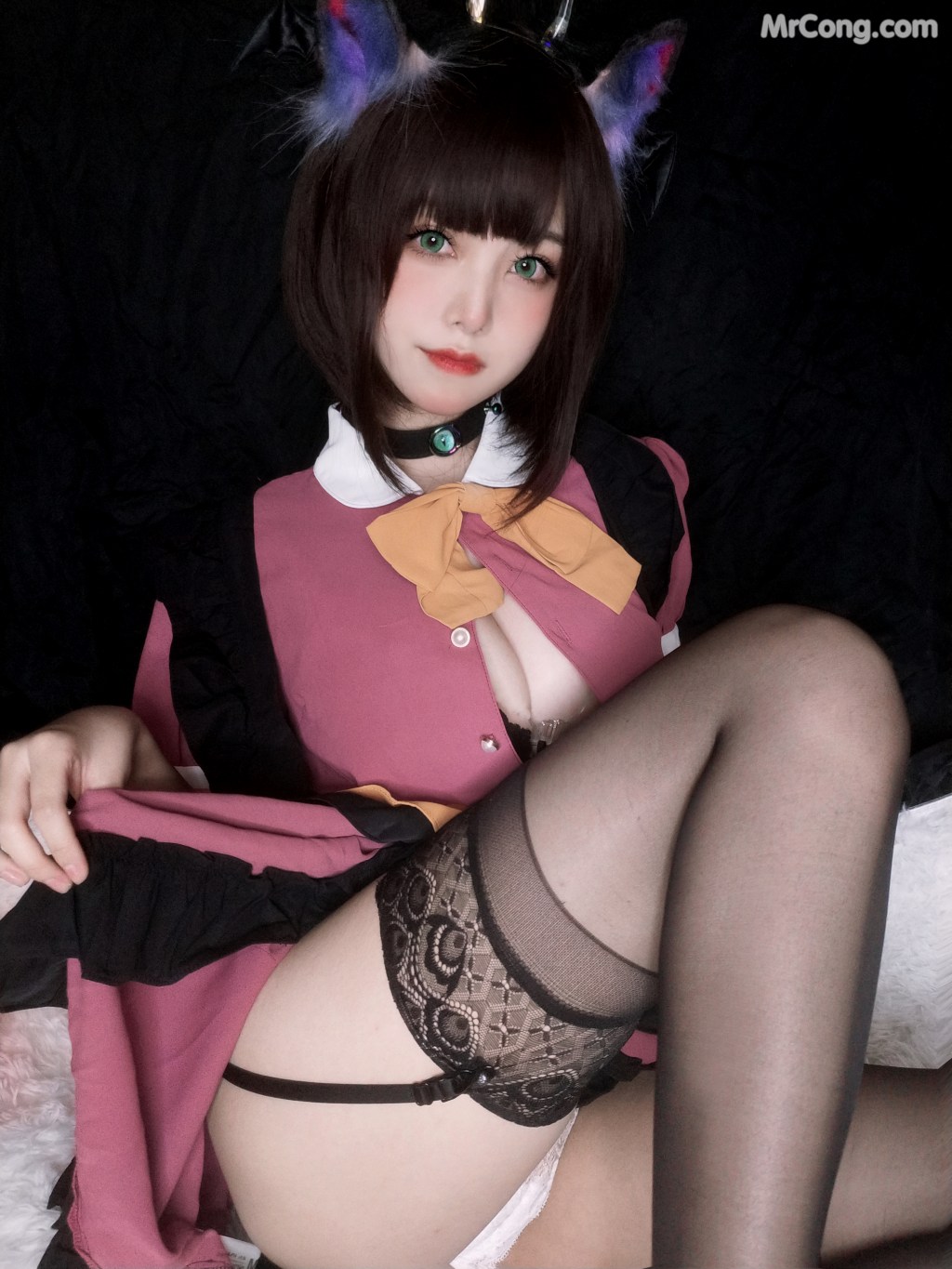 Coser@蜜汁猫裘 Vol.078: 万圣节 (27 photos)
