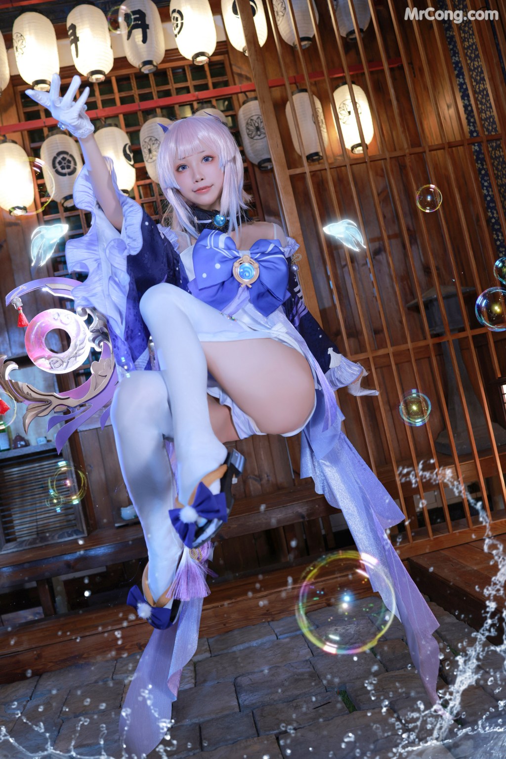 Coser@水淼aqua Vol.111: 珊瑚宫心海 (50 photos)