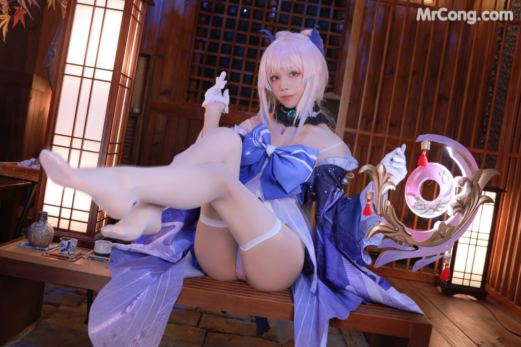 Coser@水淼aqua Vol.111: 珊瑚宫心海 (50 photos)