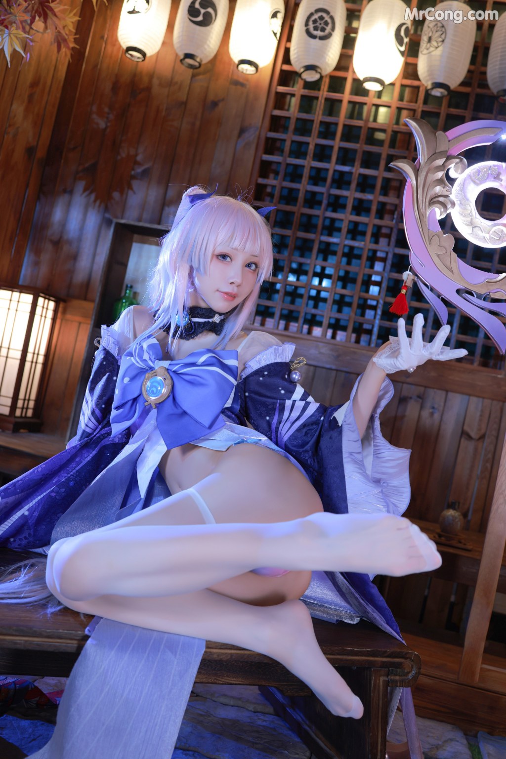 Coser@水淼aqua Vol.111: 珊瑚宫心海 (50 photos) – Page 2