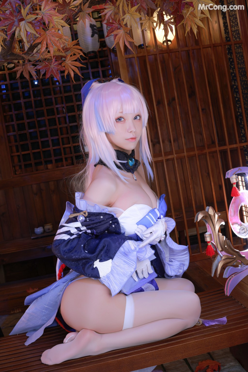 Coser@水淼aqua Vol.111: 珊瑚宫心海 (50 photos) – Page 2