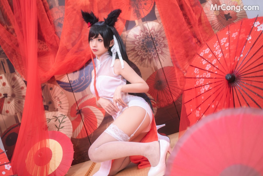 Coser@蠢沫沫 (chunmomo) Vol.008: 爱宕习字 (40 photos) – Page 2