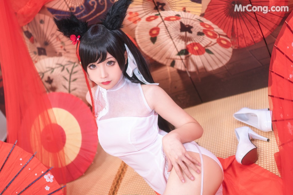 Coser@蠢沫沫 (chunmomo) Vol.008: 爱宕习字 (40 photos) – Page 2