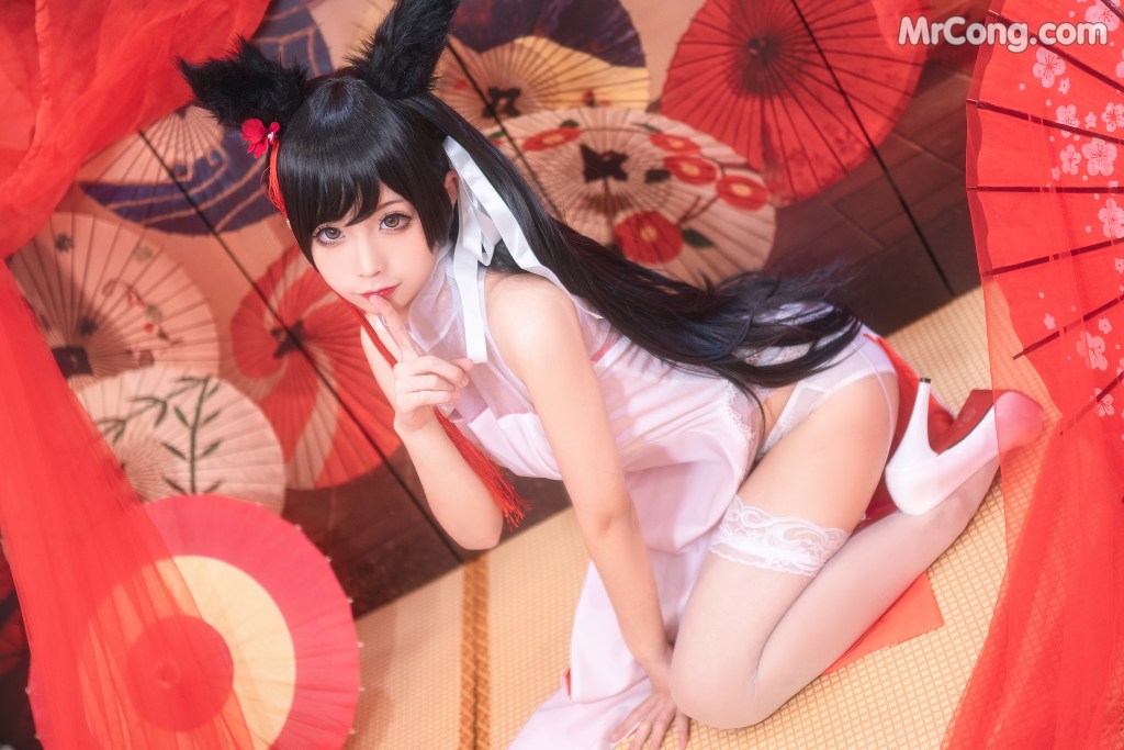 Coser@蠢沫沫 (chunmomo) Vol.008: 爱宕习字 (40 photos) – Page 3