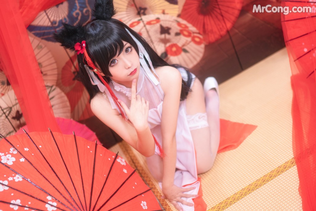 Coser@蠢沫沫 (chunmomo) Vol.008: 爱宕习字 (40 photos) – Page 4