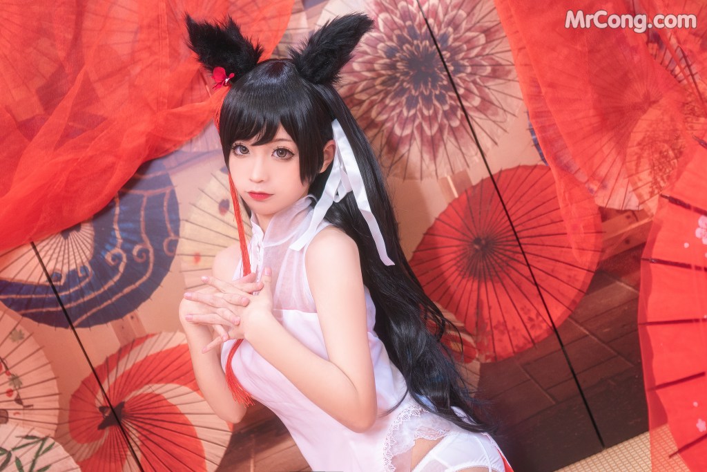Coser@蠢沫沫 (chunmomo) Vol.008: 爱宕习字 (40 photos) – Page 4