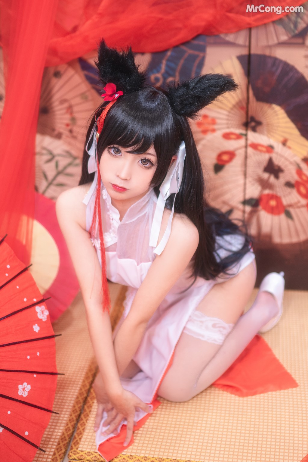 Coser@蠢沫沫 (chunmomo) Vol.008: 爱宕习字 (40 photos) – Page 4