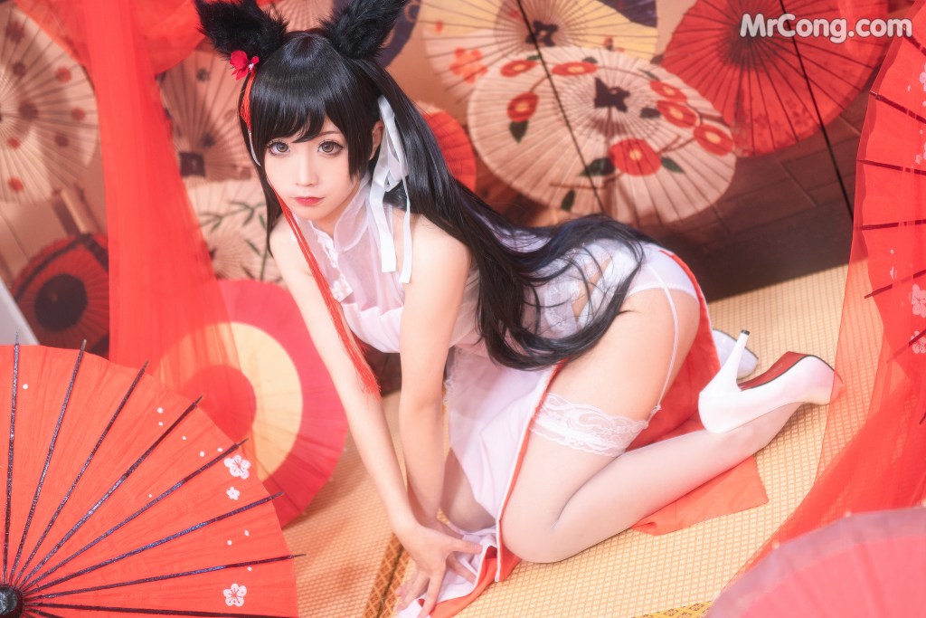 Coser@蠢沫沫 (chunmomo) Vol.008: 爱宕习字 (40 photos) – Page 4