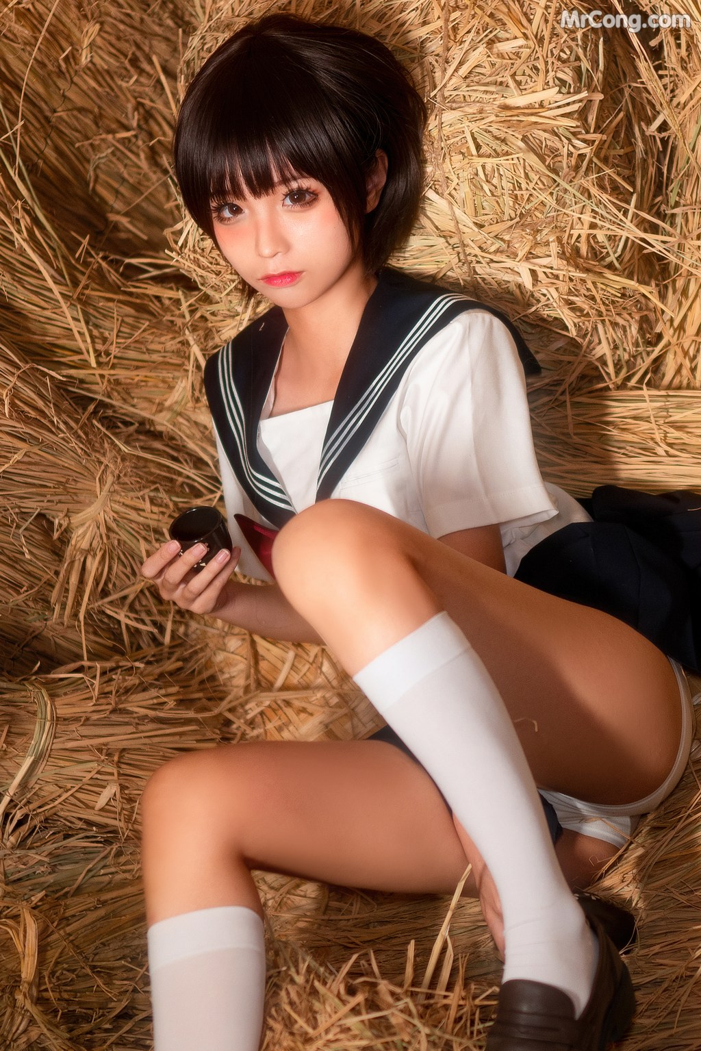 Coser@蠢沫沫 (chunmomo) Vol.010: 稻草 (50 photos) – Page 3