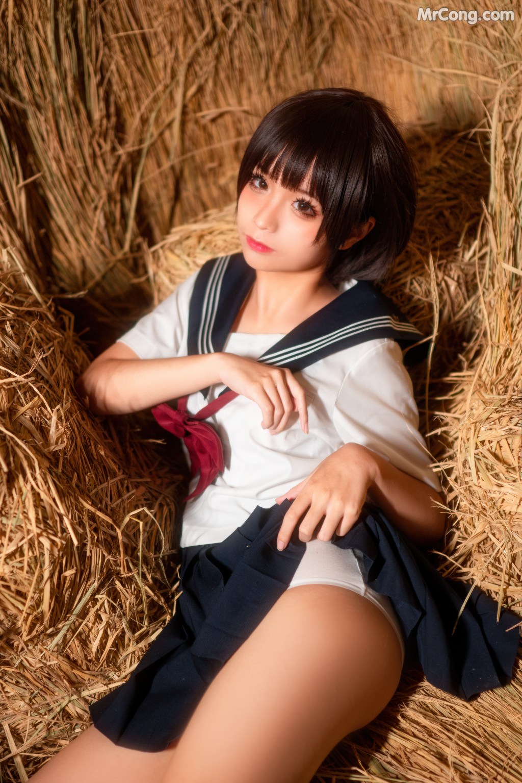 Coser@蠢沫沫 (chunmomo) Vol.010: 稻草 (50 photos) – Page 5