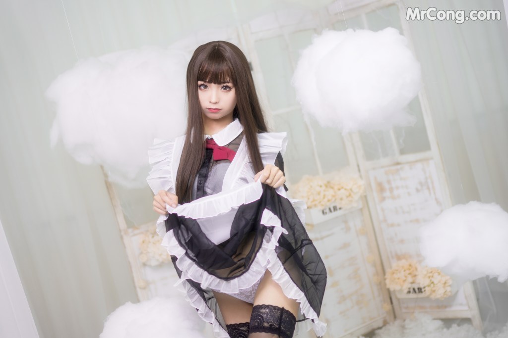 Coser@蠢沫沫 (chunmomo) Vol.012: 短透明女仆 (42 photos) – Page 5