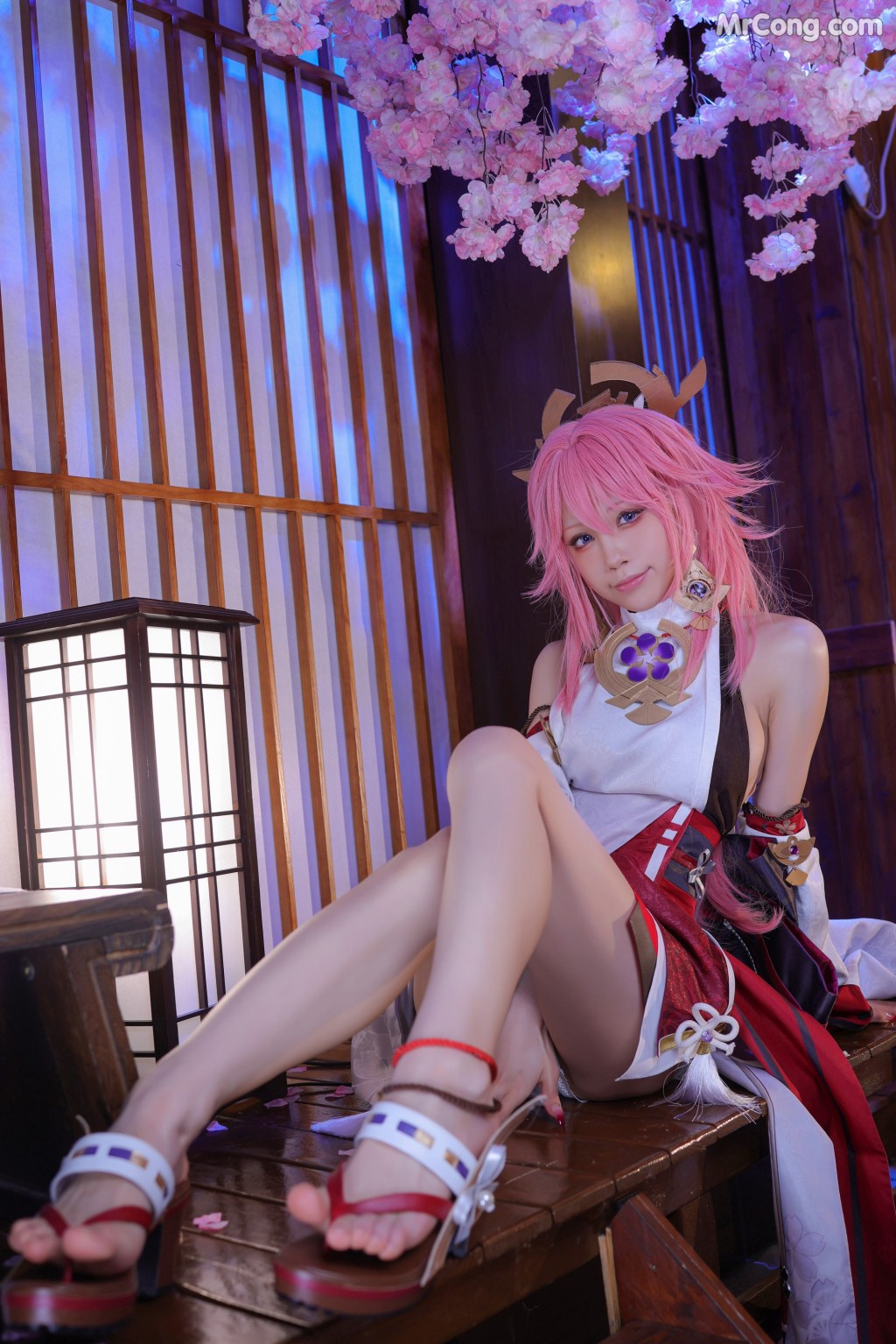 Coser@水淼aqua Vol.112: 八重神子 (52 photos)
