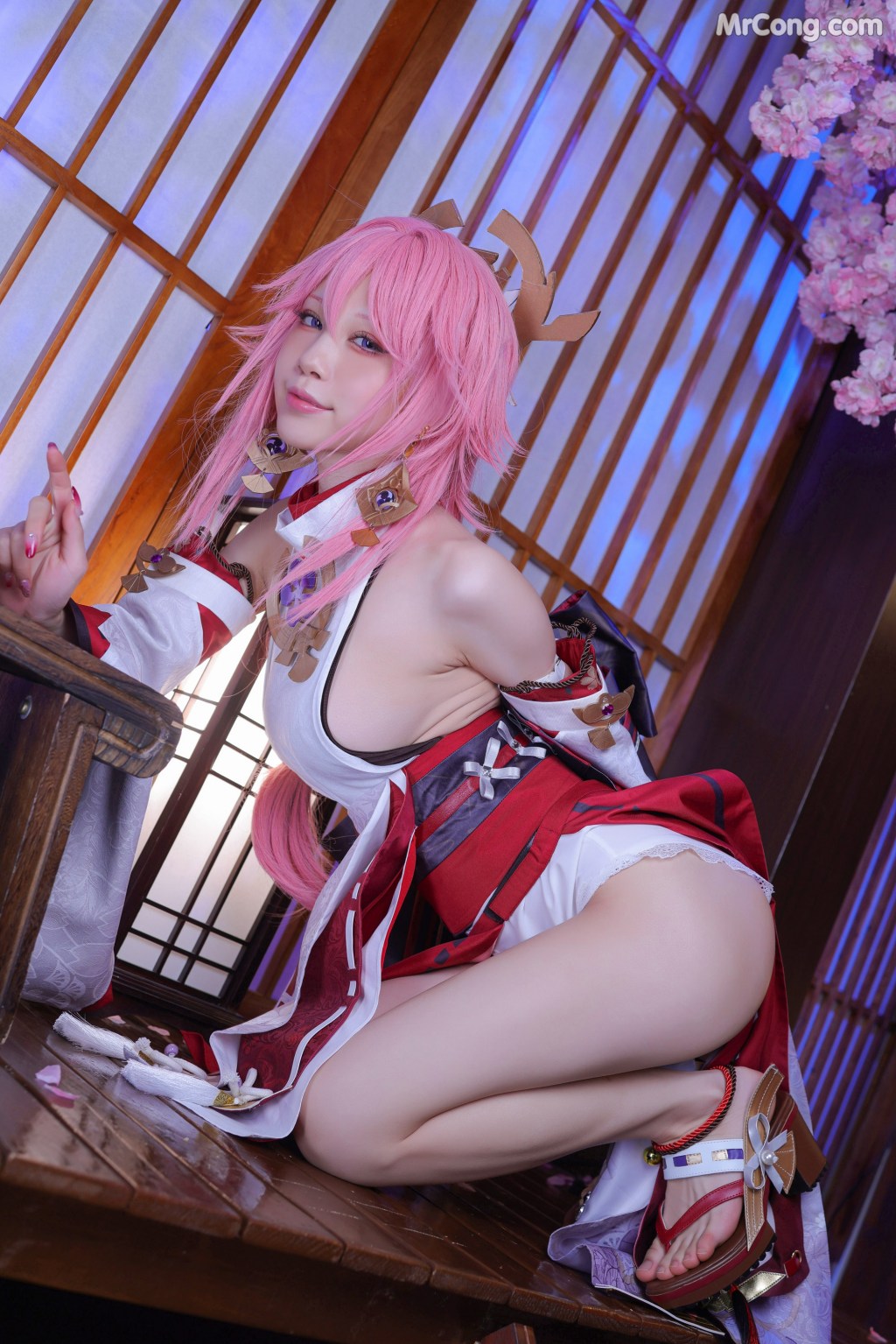 Coser@水淼aqua Vol.112: 八重神子 (52 photos) – Page 2