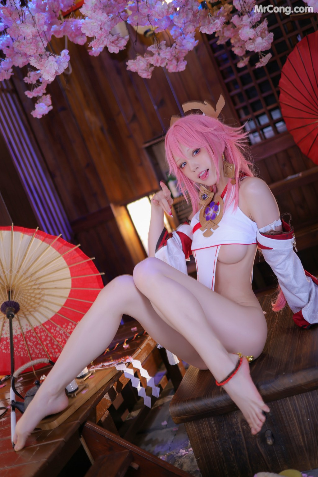 Coser@水淼aqua Vol.112: 八重神子 (52 photos) – Page 3