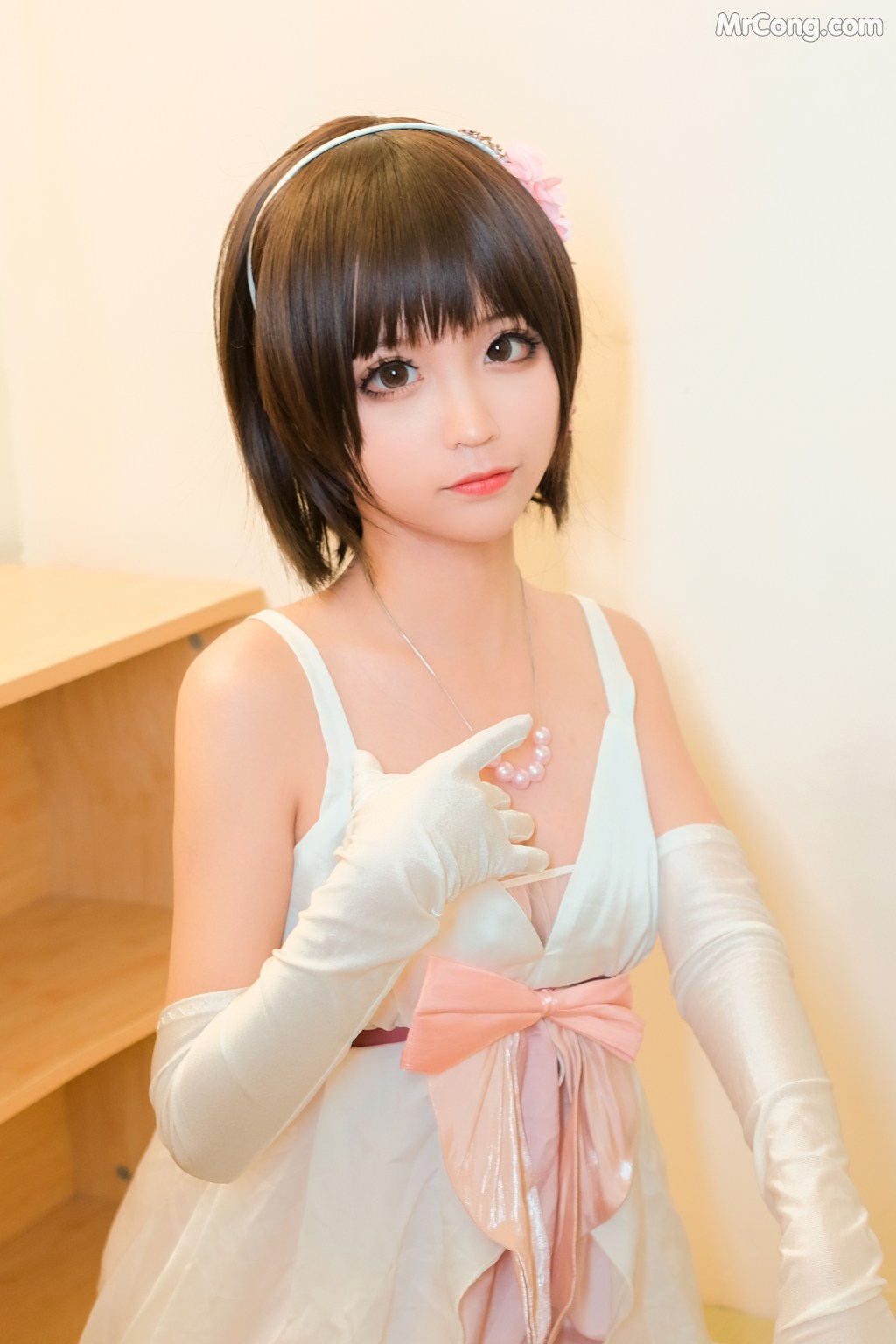 Coser@蠢沫沫 (chunmomo) Vol.017: 加藤惠礼服 (40 photos)