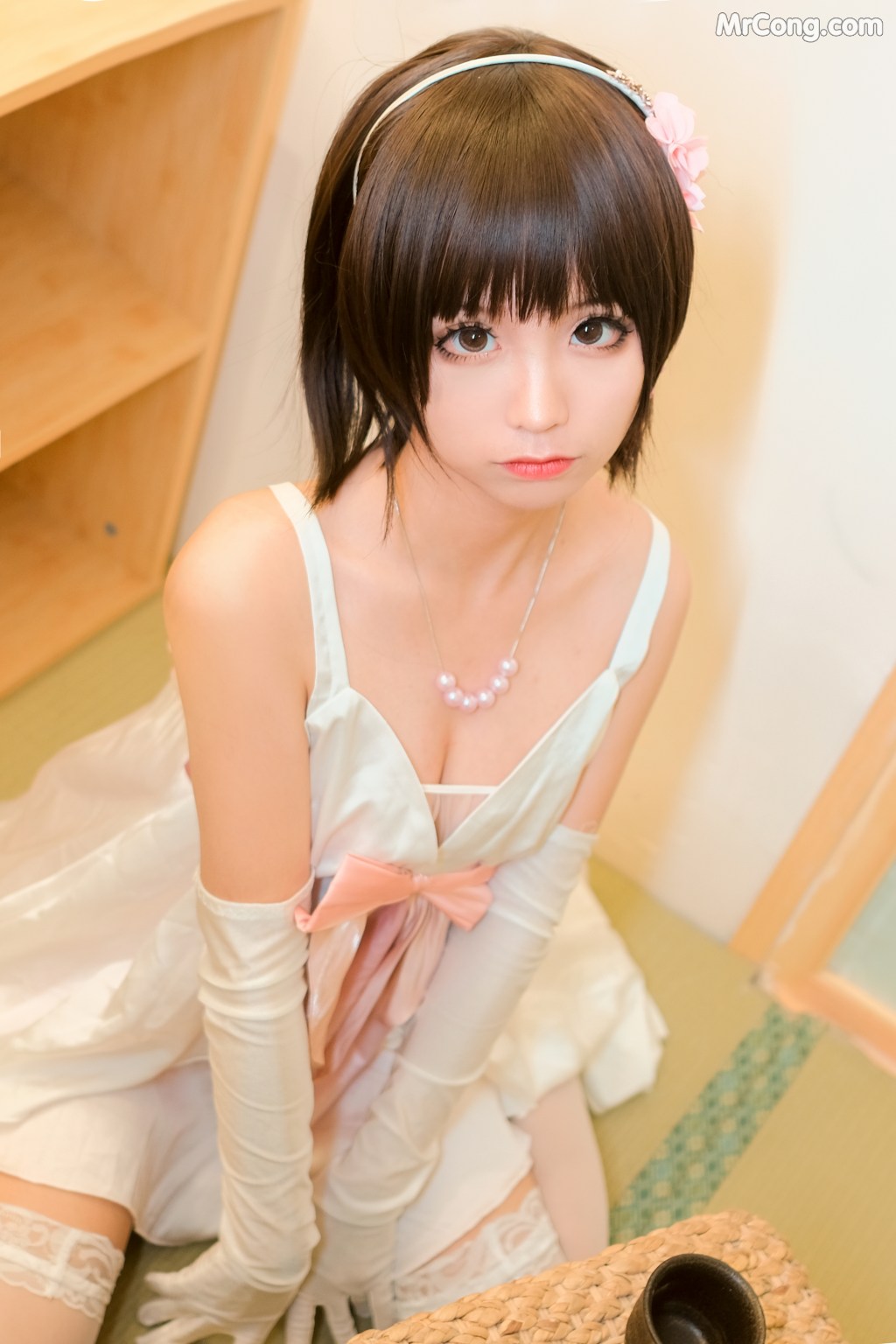 Coser@蠢沫沫 (chunmomo) Vol.017: 加藤惠礼服 (40 photos)