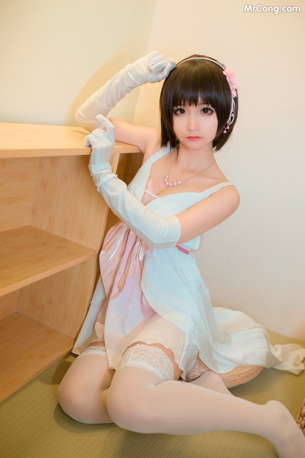 Coser@蠢沫沫 (chunmomo) Vol.017: 加藤惠礼服 (40 photos)