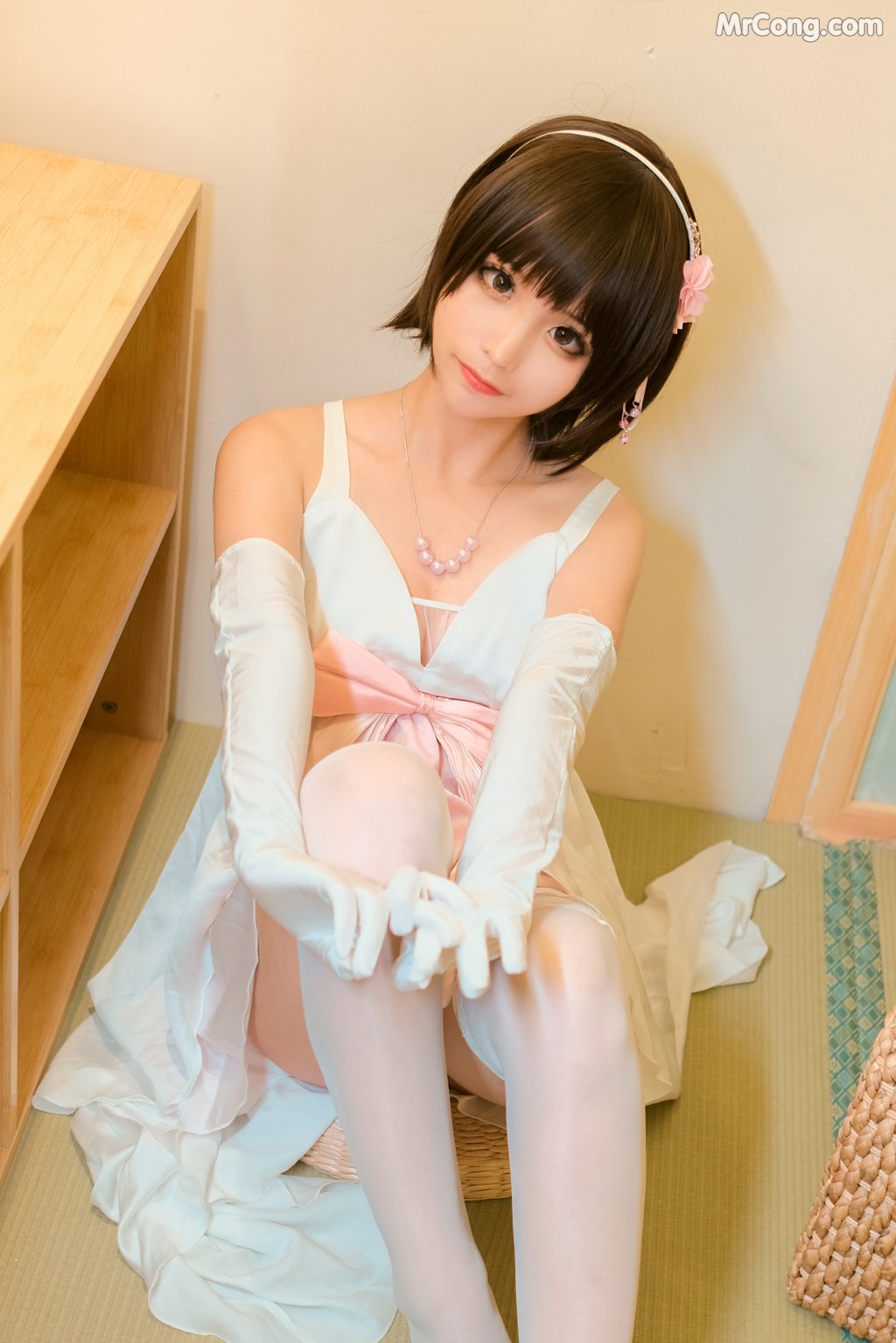 Coser@蠢沫沫 (chunmomo) Vol.017: 加藤惠礼服 (40 photos)