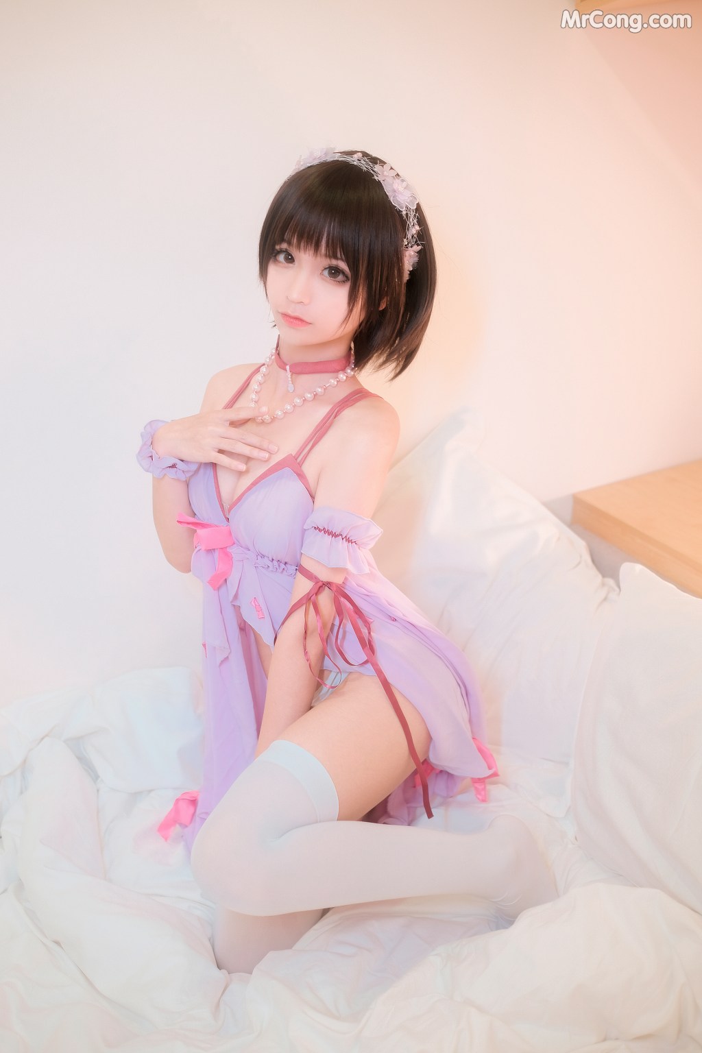 Coser@蠢沫沫 (chunmomo) Vol.018: 加藤惠睡衣 (44 photos) – Page 2