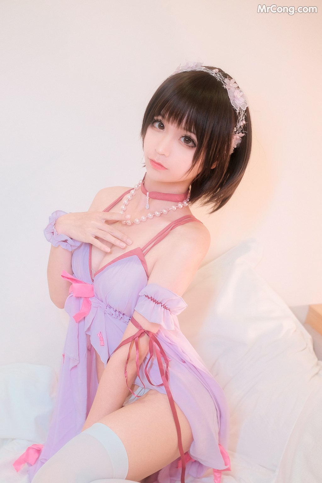 Coser@蠢沫沫 (chunmomo) Vol.018: 加藤惠睡衣 (44 photos) – Page 2