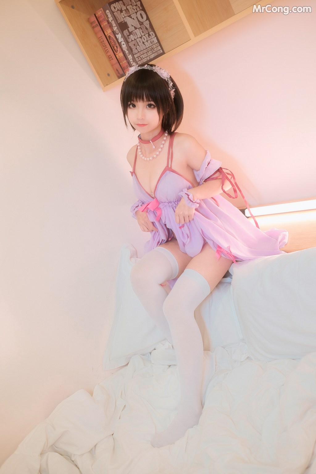 Coser@蠢沫沫 (chunmomo) Vol.018: 加藤惠睡衣 (44 photos) – Page 2