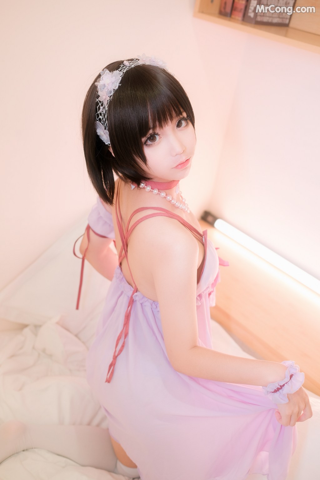 Coser@蠢沫沫 (chunmomo) Vol.018: 加藤惠睡衣 (44 photos) – Page 3