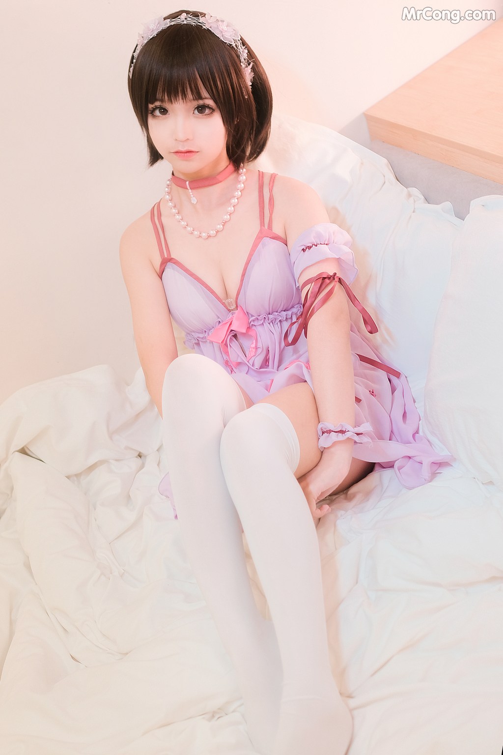 Coser@蠢沫沫 (chunmomo) Vol.018: 加藤惠睡衣 (44 photos) – Page 5