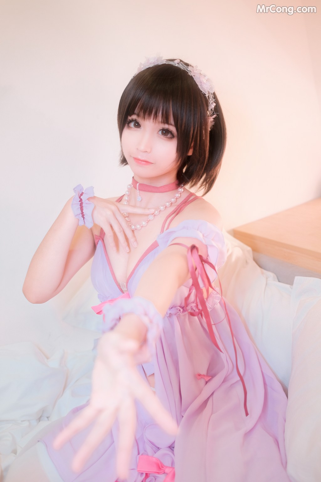 Coser@蠢沫沫 (chunmomo) Vol.018: 加藤惠睡衣 (44 photos) – Page 5
