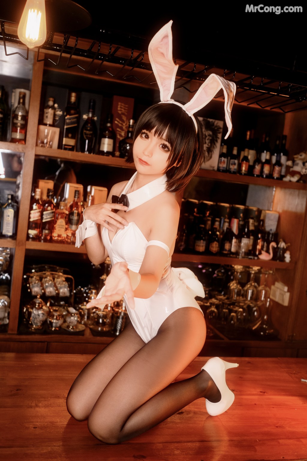 Coser@蠢沫沫 (chunmomo) Vol.019: 加藤惠兔女郎 (40 photos)